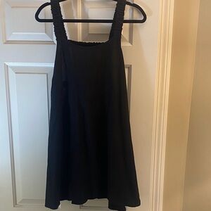 Anthropologie Black Mini Dress